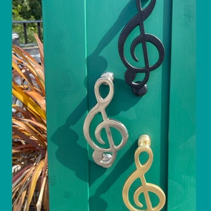 Music Treble Clef Door Knocker