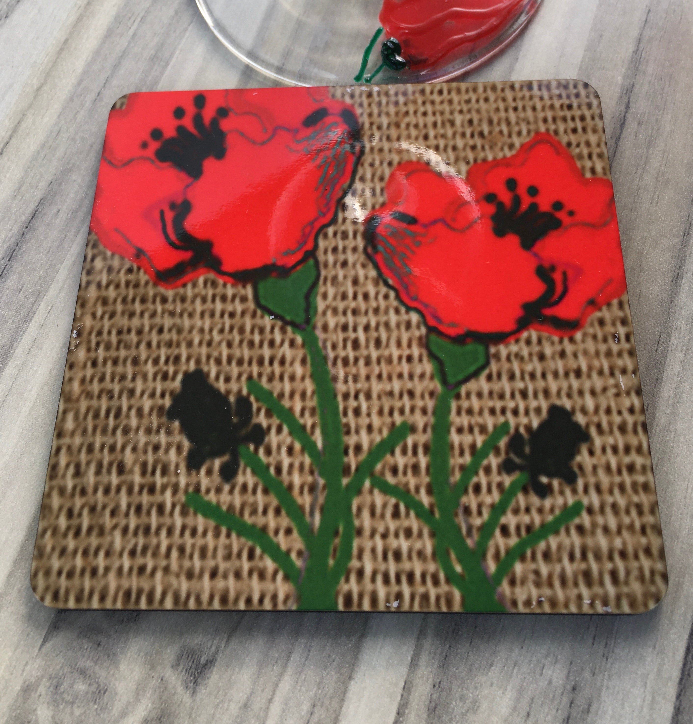 PERSONALISED Poppy Flower Gifts extra 25 characters Free Etsy