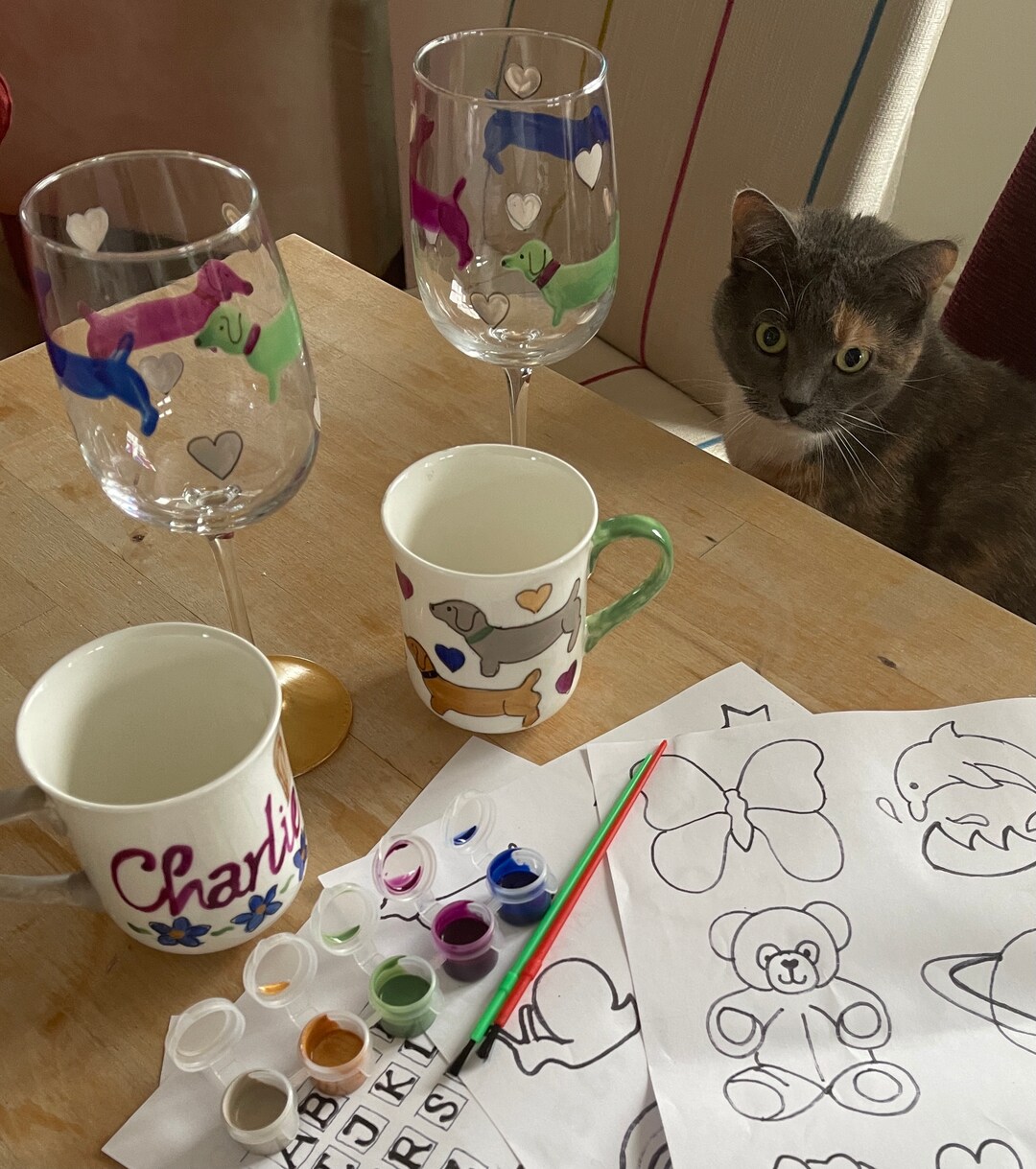 Paint Your Own Craft Kit Etsy UK