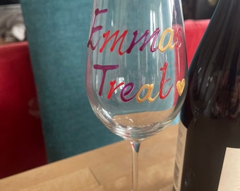 Personalised Wine Glasses