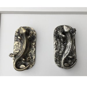 End Of Line Newt/Gecko Door Knocker. Free UK Postage