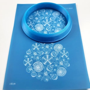 a set - MOIKO silk screen 12.07 plus circle cutter