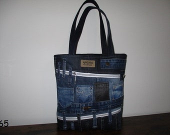 sac à main en jean sac en jean sac shopper torba dżinsowa