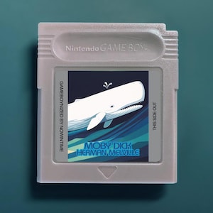 書籍と古典文学を収録したカスタムゲームボーイカートリッジ - レトロゲーマーや読書愛好家へのプレゼントに最適 - 多言語対応