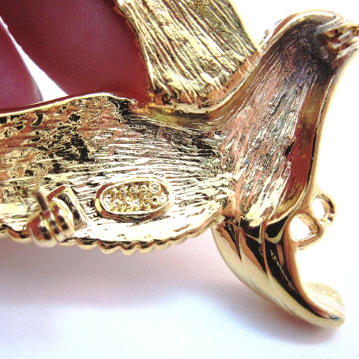 Spilla Smaltata A Forma Di Colibrì, Distintivo Da 42 Mm - Foto 5