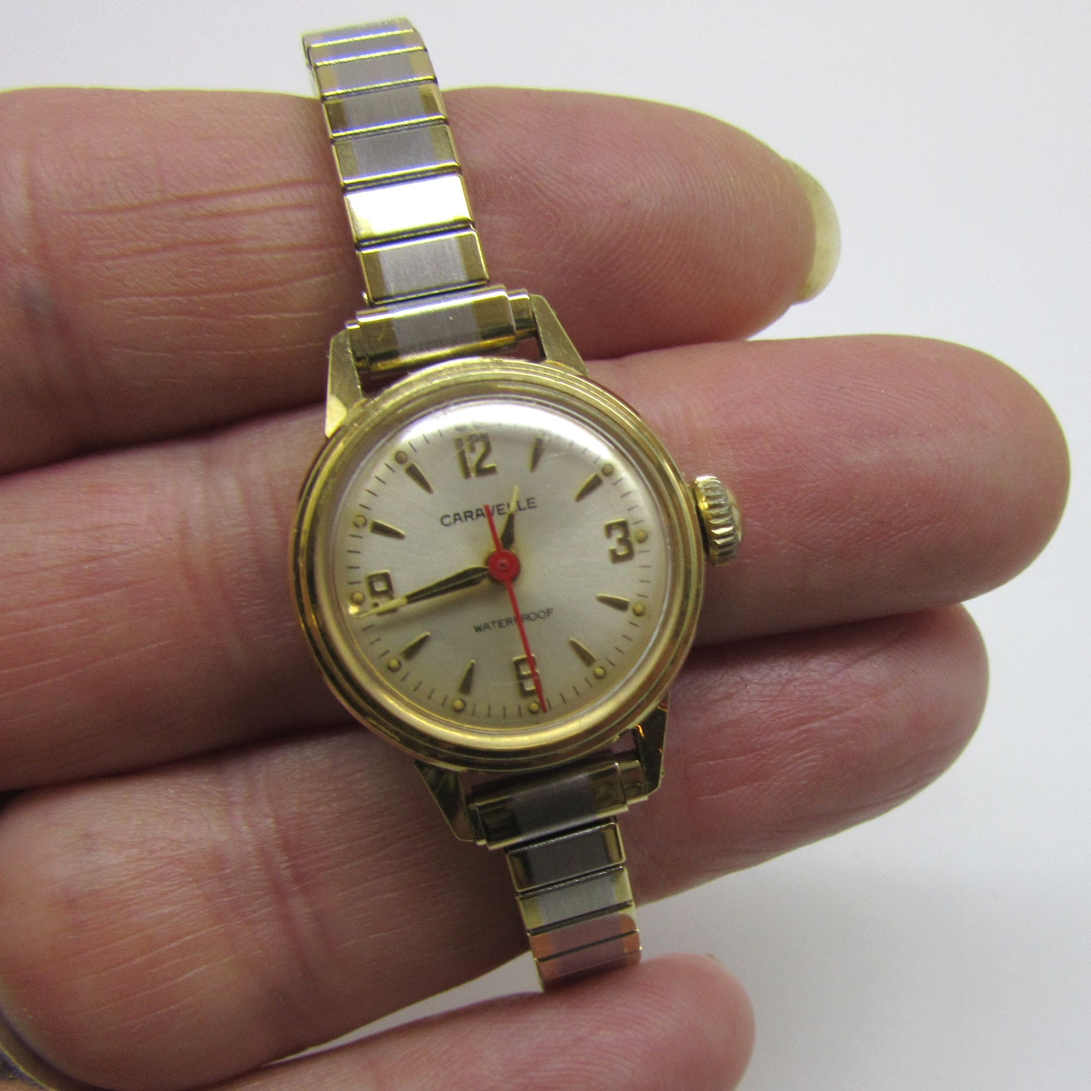 Vintage Caravelle wind up watch Caravelle Automatic - Etsy main image 4
