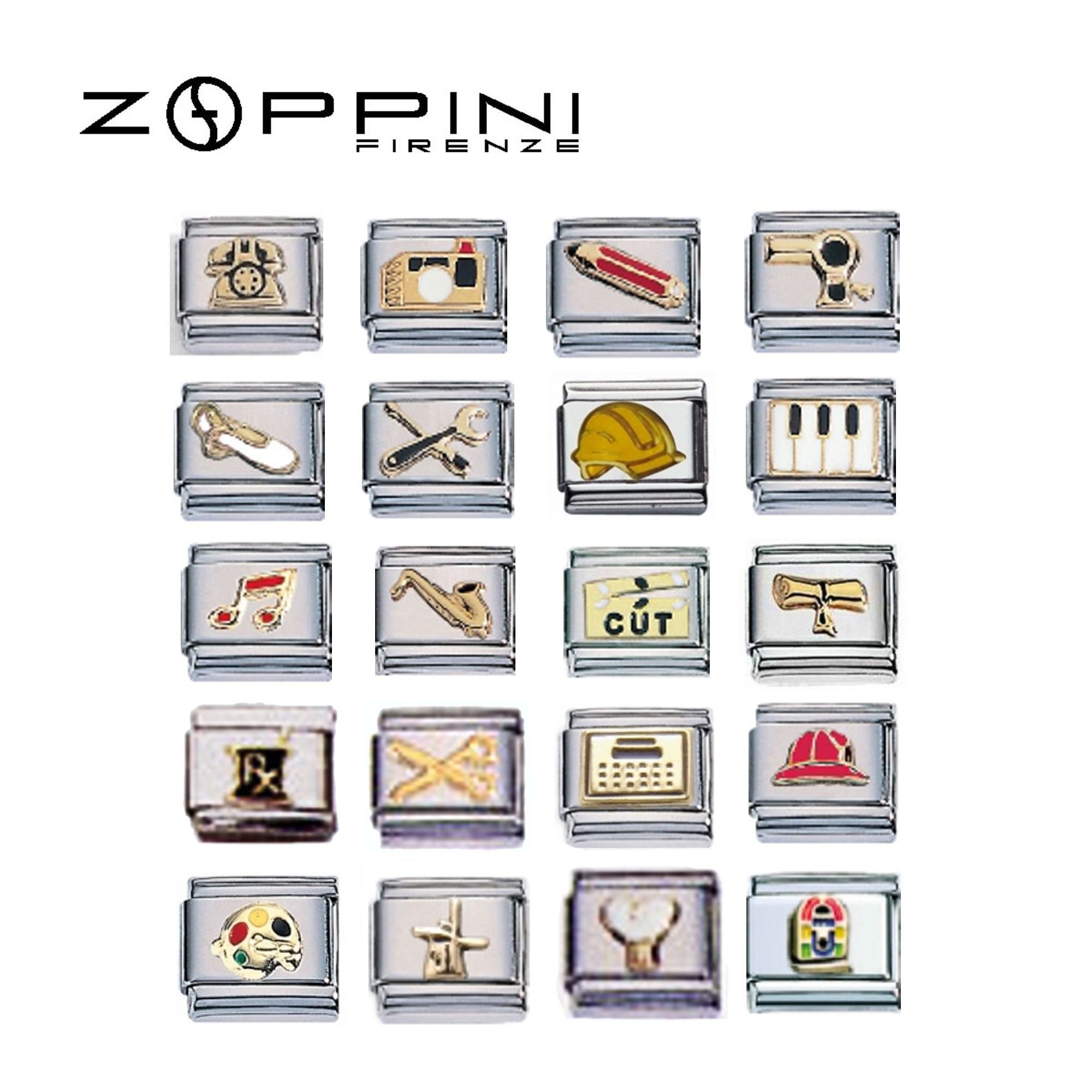 Zoppini Italian Stretch Charm Bracelet Stainless Steel Holds 18  CharmsBlanks ZZ  eBay