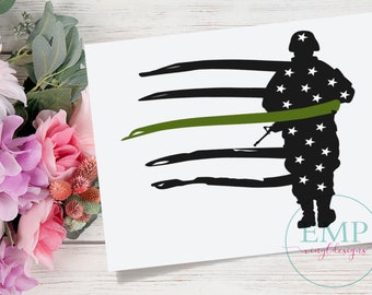 US Soldier Decal, Love my Soldier Decal, Army Decal, US Military Decal, Army Sticker, Car Decal, Laptop Sticker, Vinyl, Car Stickers