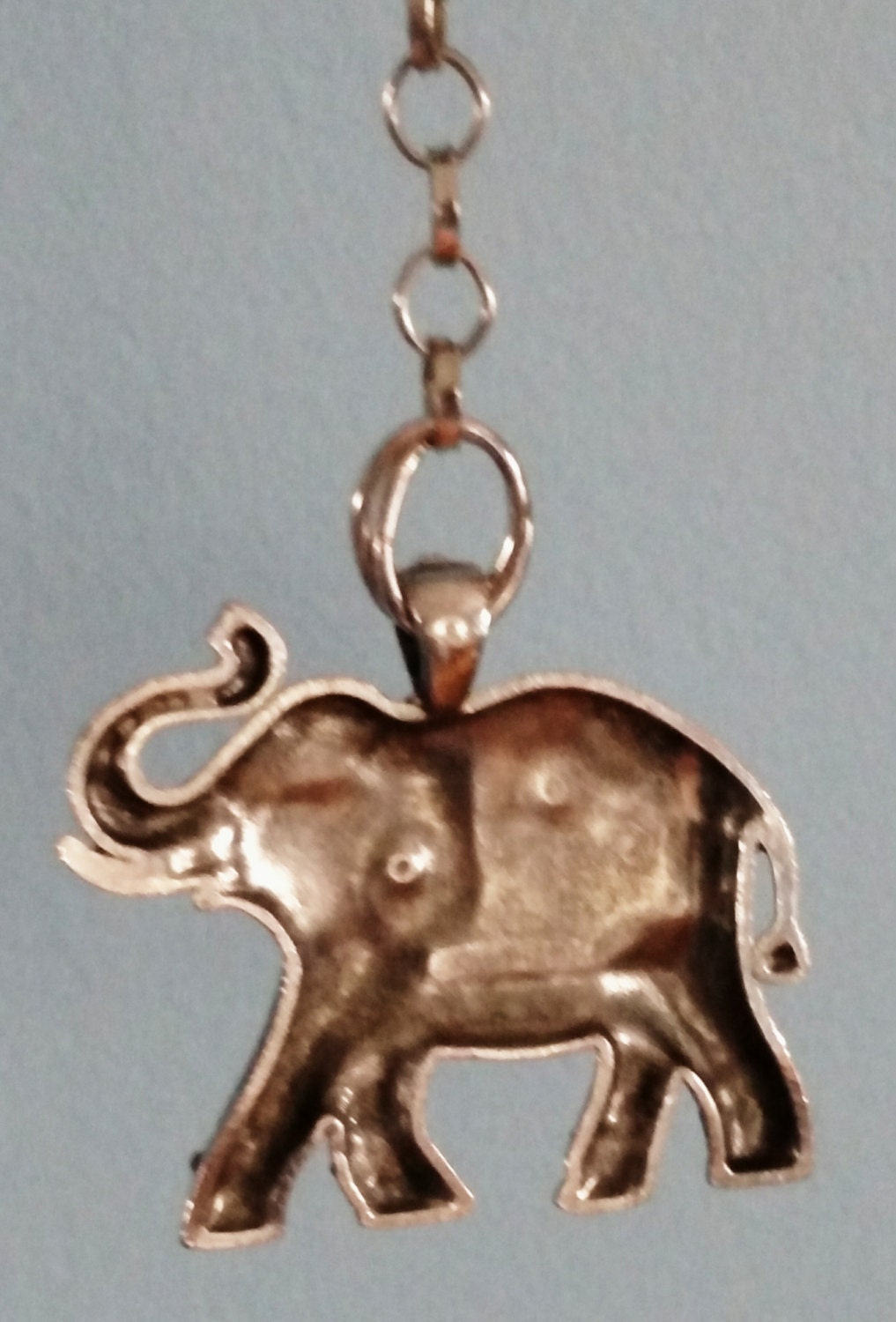 Elephant Ceiling Fan Pull Chain Home Decor Silver Link Chain