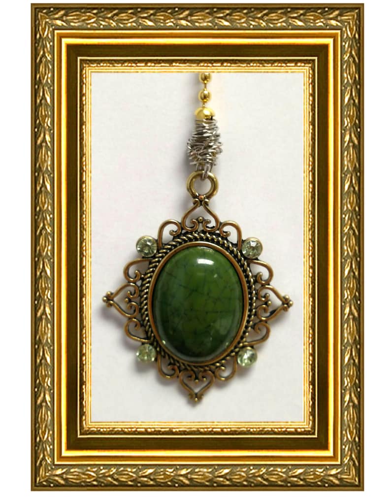 Jade Pull Chain Vintage Gold Chain Ceiling Fan Pull Chain Light Chain Home Decor