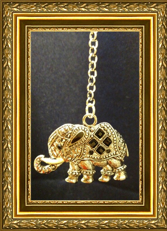 Elephant Ceiling Fan Pull Chain Home Decor Silver Link Etsy