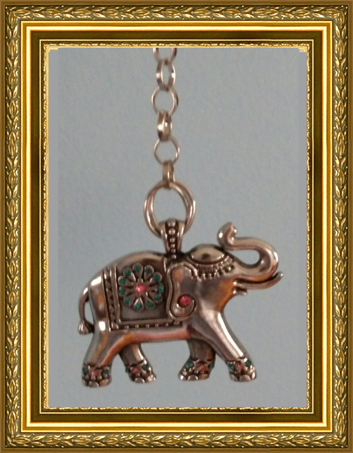Elephant Ceiling Fan Pull Chain Home Decor Silver Link Chain