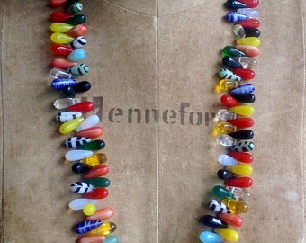 Vintage Multicoloured Bohemian African Wedding Trade Beads