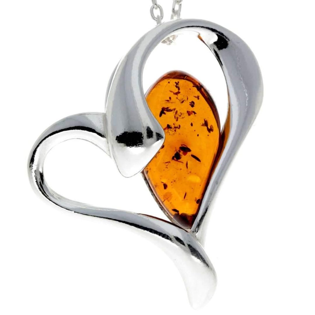 Pendentif Rond En Ambre Baltique Cognac | Boucle Argent 925, Trou 3,5 Mm | Tailles 10,5 Mm Ou 13 Mm | Certifié Naturel - 5