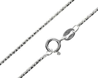 Made in Italy - 925 Sterling Silver Delicate Coreana 1.2 mm chain - Gch007