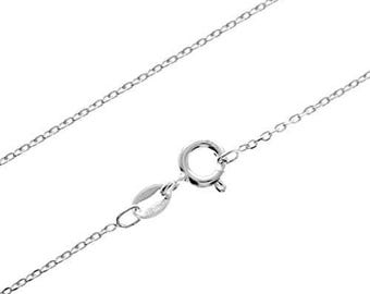 Made in Italy - 925 Sterling Silver Delicate Trace Chain - Gch001