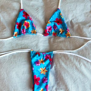 triangle bikini sewing pattern, for beginners,  bikini, underboob bikini, sewing pattern, beginner pattern, festivals and rave pattern sew pattern,  Bikini Sew Pattern | Womens Bikini Pattern | Micro Thong Set Bikini Pattern Sewing