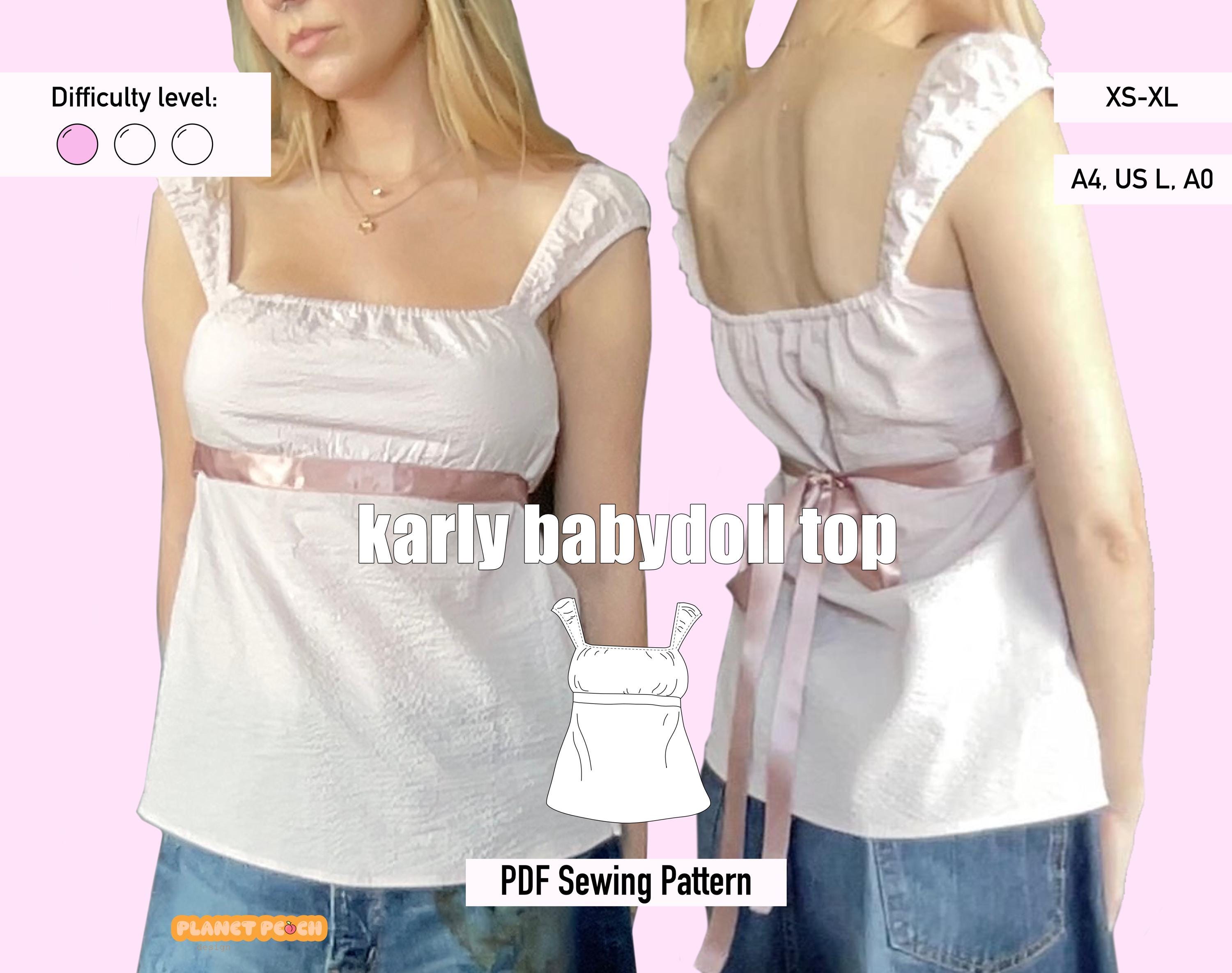 Hollister babydoll top - Etsy 日本