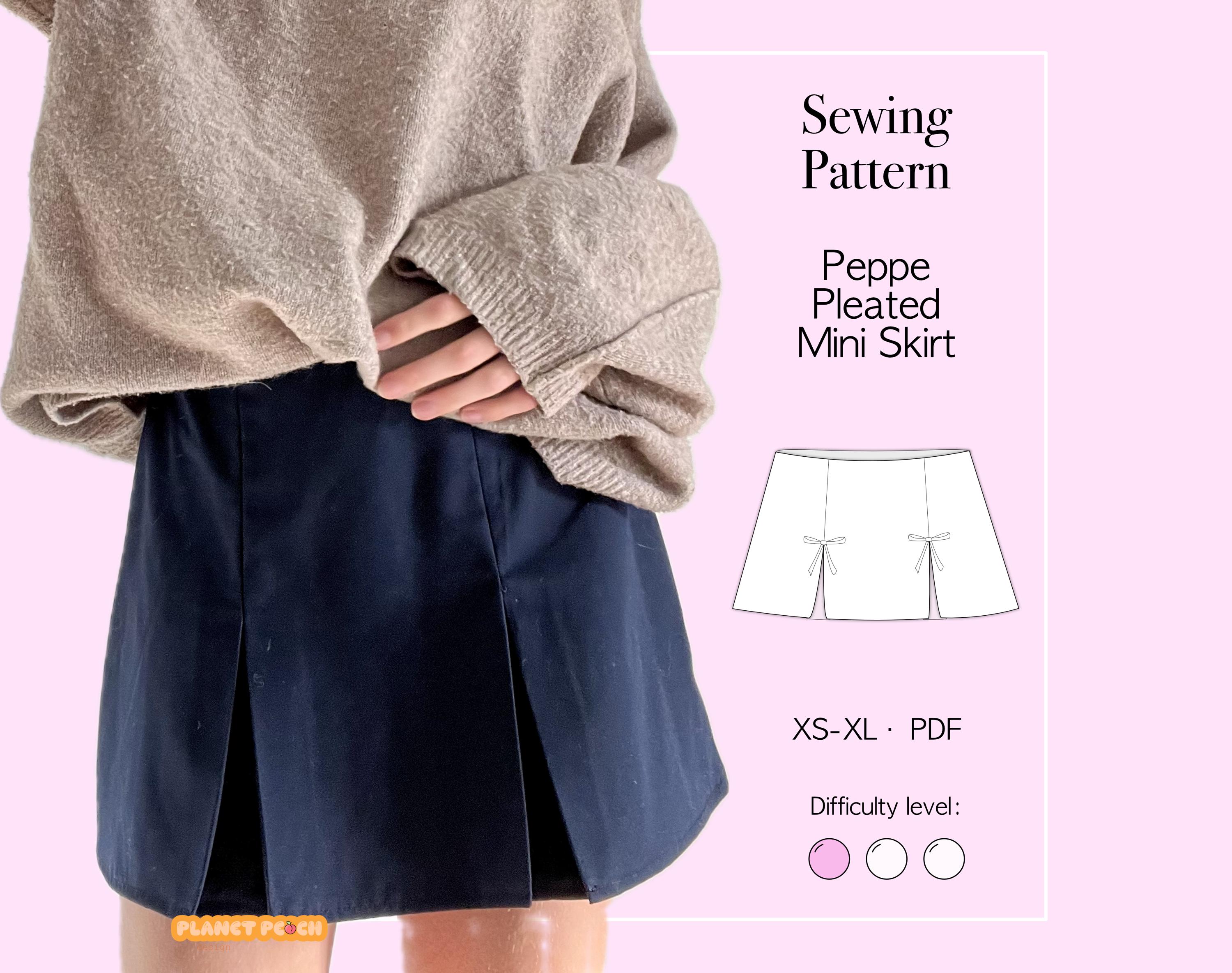 Box Pleated Skirt
