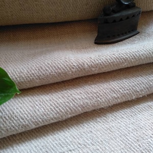 Tessuto per sacco di grano, Biancheria per la casa primitiva, Tessuto per tappezzeria pesante solido, Tovaglietta per fattoria, Arredamento rustico per matrimoni (GR085) Al metro
