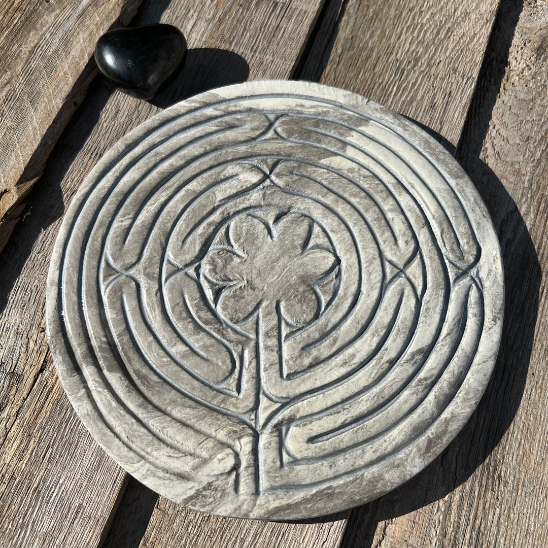 Finger Labyrinth for Meditation / Prayer / Mindfulness Marbled - Etsy