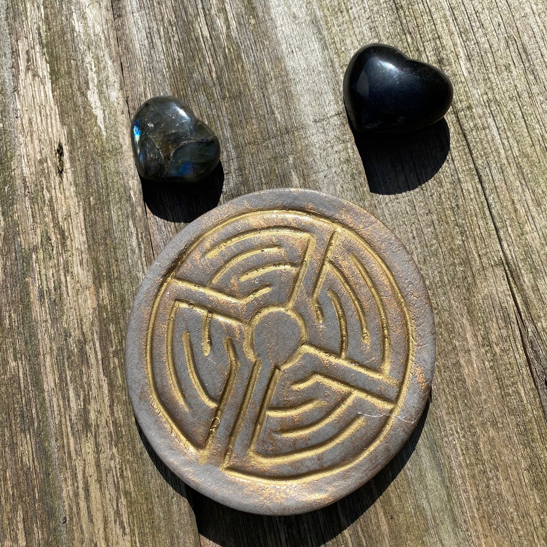 Palm-sized Finger Labyrinth for Meditation / Prayer / - Etsy UK