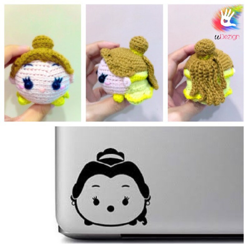 Tsum Tsum Belle Pattern | Etsy