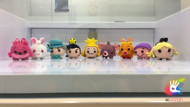 Tsum Tsum White Rabbit Pattern
