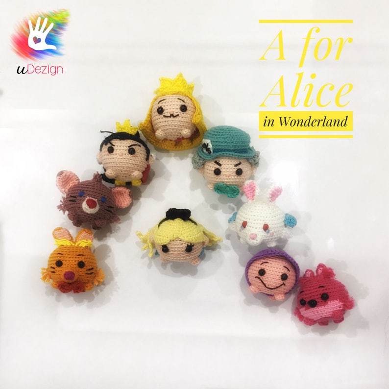Tsum Tsum White Rabbit Pattern