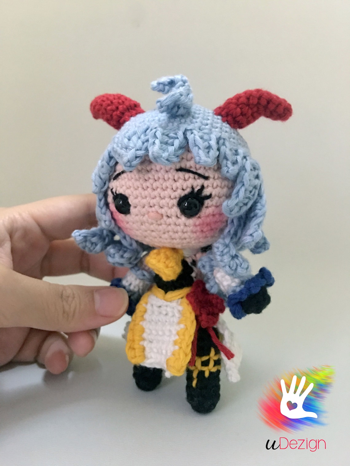 Ganyu Genshin Impact Amigurumi Pattern Etsy