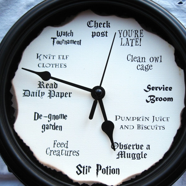 Harry Potter Clock, 8.75 inches