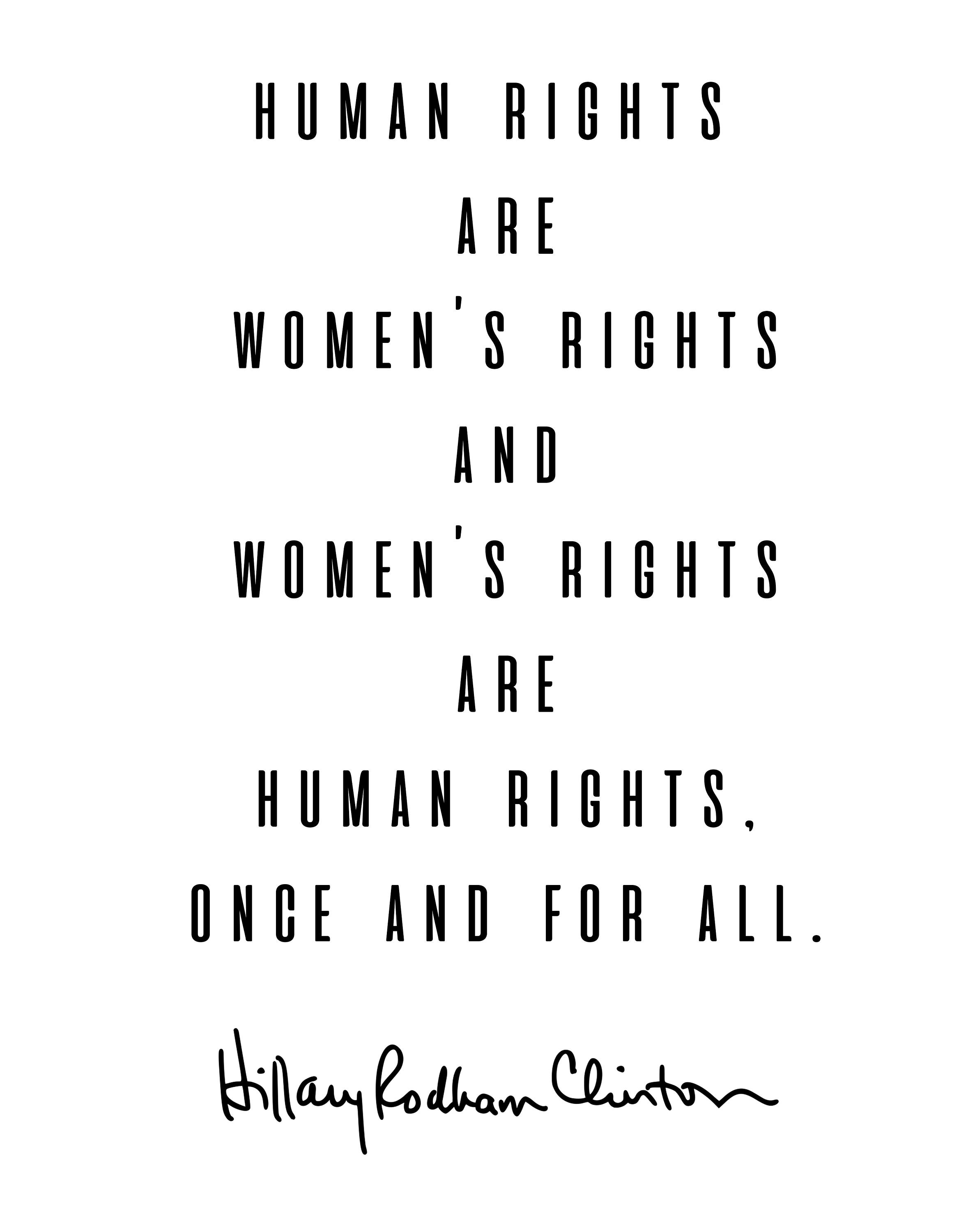 Womens Rights Quote 28 Of The Most Inspiring Women Empowerment Quotes