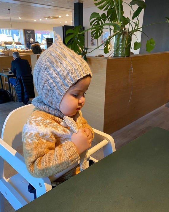 Bonnet lutin bébé sale