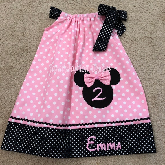 minnie mouse pillowcase dress