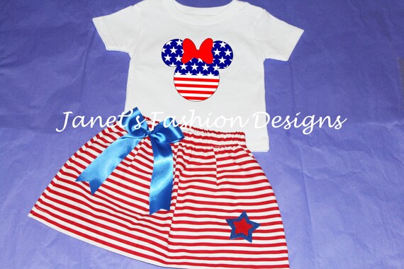 minnie mouse 4th of july outfit