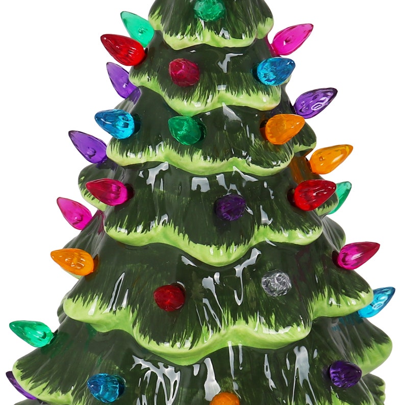 Ceramic Tree Replacement Bulbs Vintage Ceramic Christmas Etsy