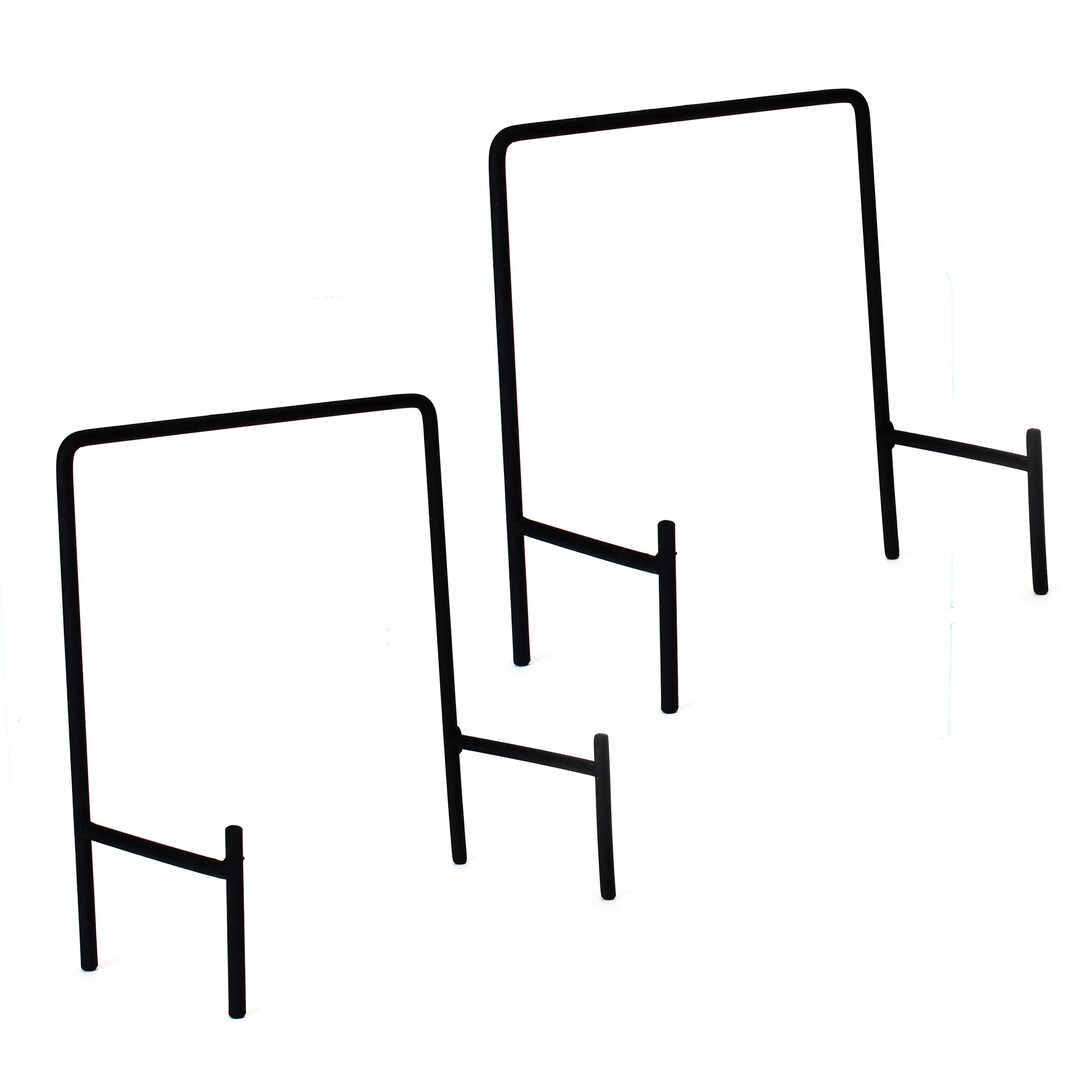 Metal Display Stand Plate Holder Plate Stands for Display Large Metal