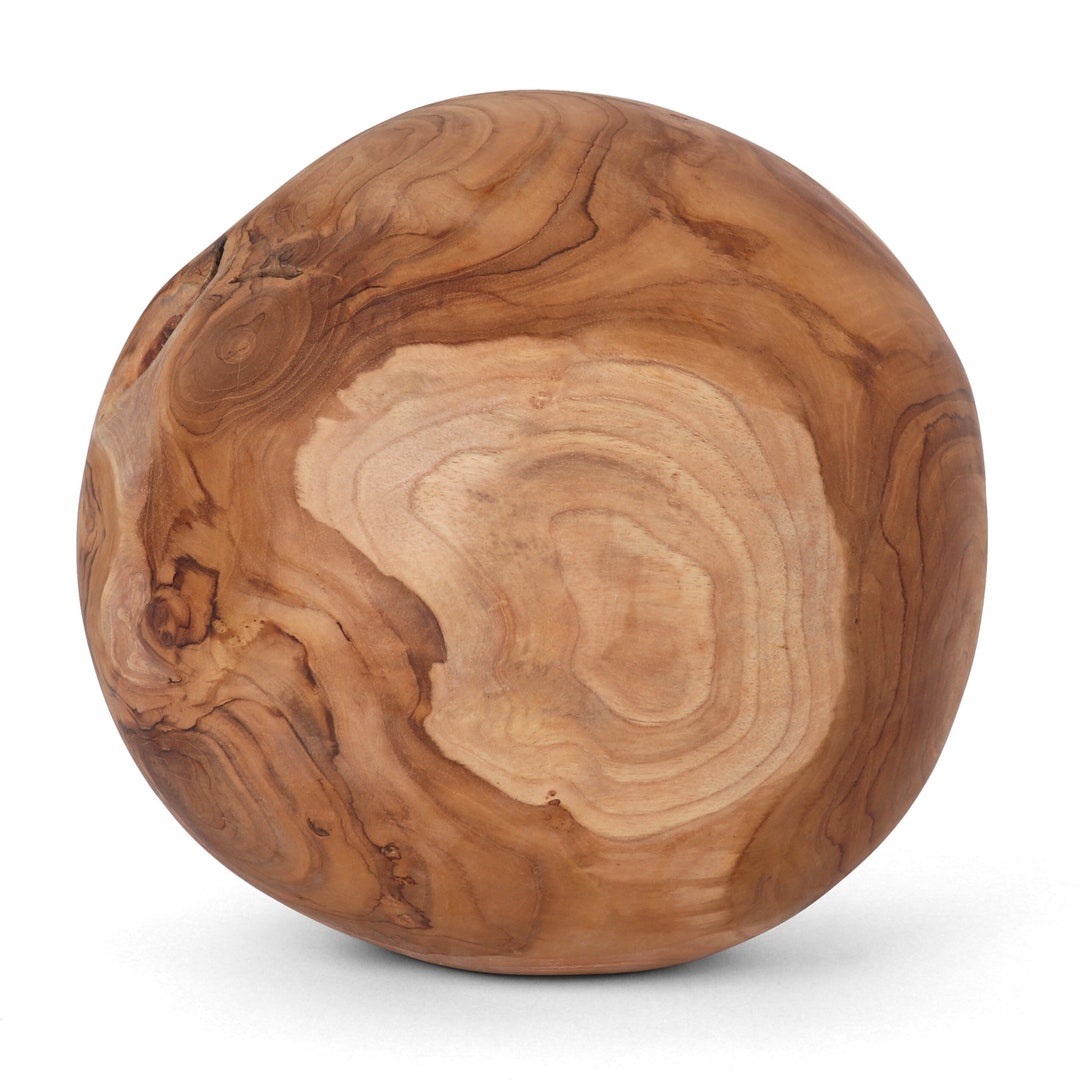 10 Natural Teak Ball Orb Ball Wooden Balls Teak Root Decorative Orbs