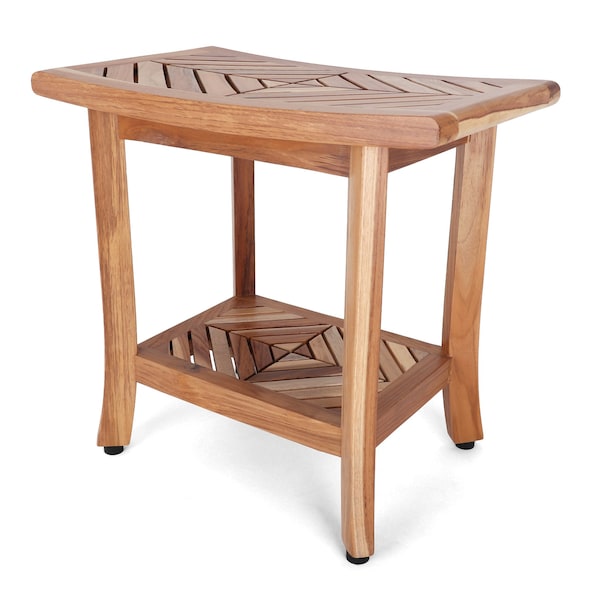 Teak Shower Bench - Etsy