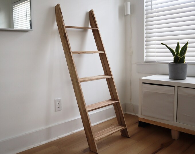 Blanket Ladder Rustic Blanket Rack Leaning Towel Ladder Ladder Blanket