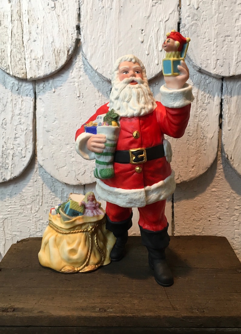 Lenox Santa Collection Santa Claus Fine Porcelain Figurine Etsy