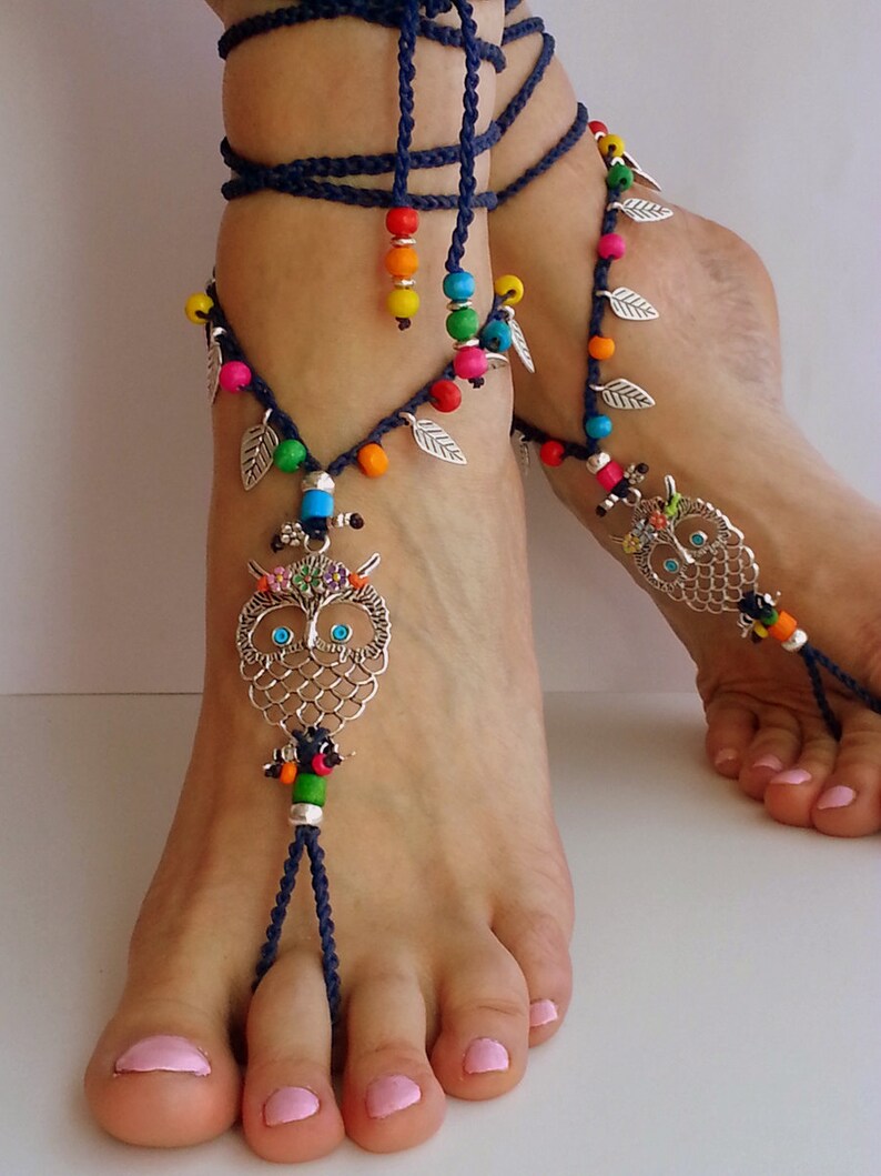 boho barefoot sandals