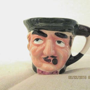 English &quot;Toby&quot; Creamer  Hand Painted