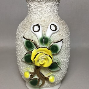 Vintage Majolica Sand Vase