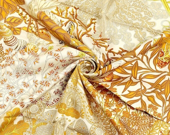 エルメス　カレ90 ソレイユ・ド・ソワ　シルクスカーフ エルメス カレ90 ソレイユ・ド・ソワ シルクスカーフ - メルカリ