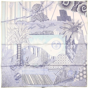 Hermes Scarf &quot;Acte III, Scene I, La Clairiere&quot; by Édouard Baribeaud 90cm Silk | Carre Foulard
