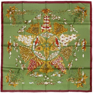 Hermes Scarf &quot;Pythagore&quot; by Zoe Pauwels 90cm Silk | Carre Foulard