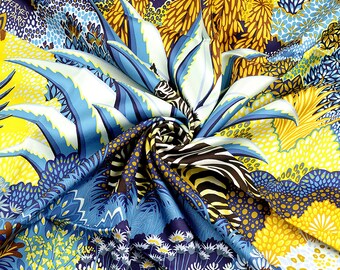 Hermes Scarf "Mountain Zebra" by Alice Shirley 90cm Silk | Carre Foulard