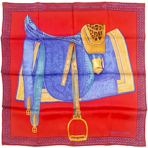 Hermes Scarf &quot;Selle d&#39;Officier en Grande Tenue&quot; by Wlodek Kaminski 70cm Silk | Foulard Carre
