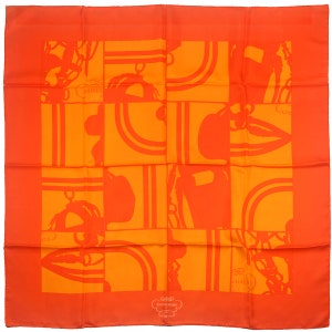 Hermes Scarf "En Desordre" by Cyrille Diatkine 90cm Silk | Foulard Carre